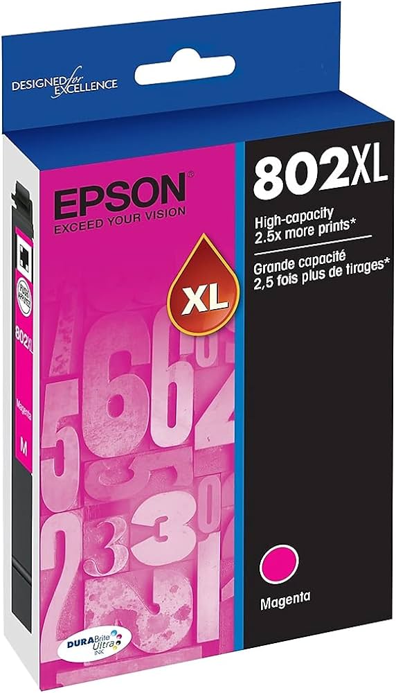 cartucho epson T802 MAGENTA